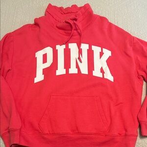PINK Victoria's Secret Red Crew Neck Sweater